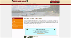 Desktop Screenshot of bearlakelodge.ca